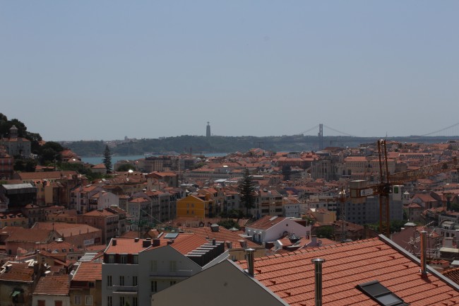 View over the Baixa, Lisbon